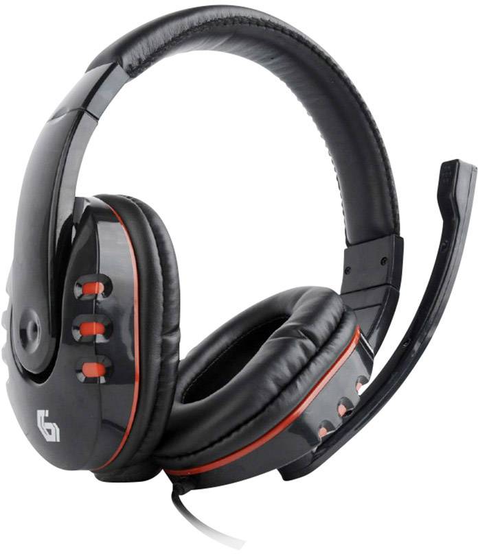 Gembird GHS-402 Archetto biauricolare nero Auricolare GHS-402-0