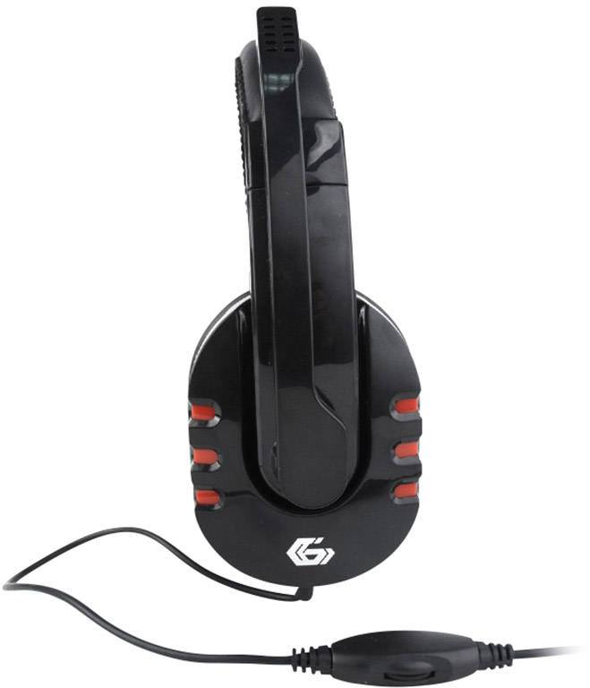 Gembird GHS-402 Archetto biauricolare nero Auricolare GHS-402-1