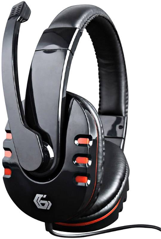 Gembird GHS-402 Archetto biauricolare nero Auricolare GHS-402-4