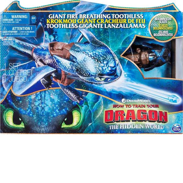 Personaggi da gioco - Spin Master Movie Line Feature Fire Breathing tooth less - Personaggi da gioco - Spin Master Movie Line Feature Fire Breathing tooth less -