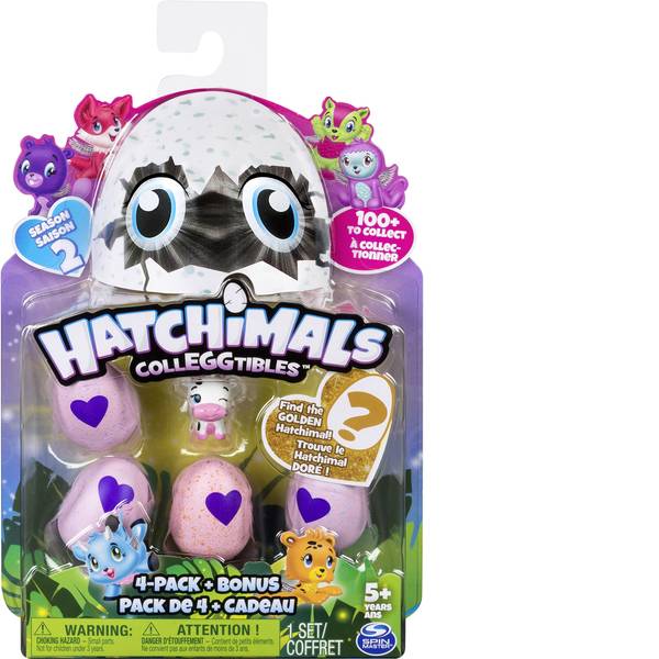 Animali di peluche - Spin Master Hatchimals Collegtibles confezione da 4 pz. + personaggio bonus - Animali di peluche - Spin Master Hatchimals Collegtibles confezione da 4 pz. + personaggio bonus -