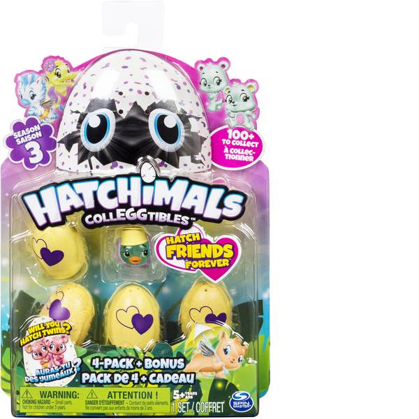 Animali di peluche - Spin Master Hatchimals Colleggtibles 4 pezzi + personaggio bonus - Animali di peluche - Spin Master Hatchimals Colleggtibles 4 pezzi + personaggio bonus -