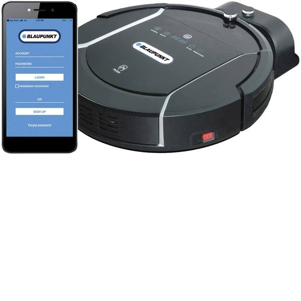 Robot aspirapolvere e lavapavimenti - Blaupunkt BLUEBOT XSMART Robot aspirapolvere Nero, Argento - Robot aspirapolvere e lavapavimenti - Blaupunkt BLUEBOT XSMART Robot aspirapolvere Nero, Argento -