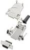 Amphenol L17DTZF25-RG+L77DB25SST KIT connettori femmina SUB-D 180 ° Numero Poli (num): 25 A vite 1 pz.