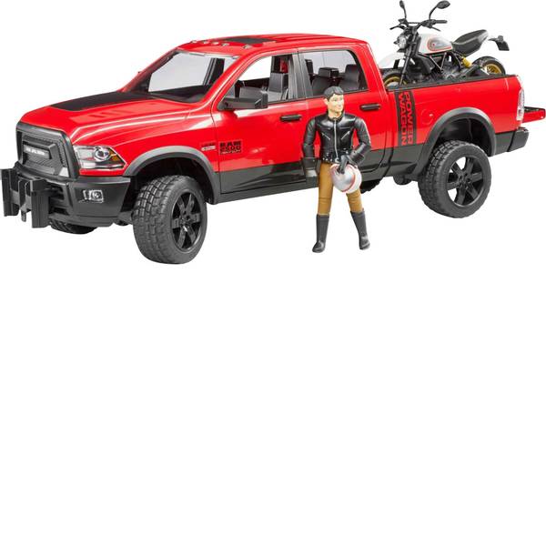 Veicoli senza telecomando - RAM 2500 Power Wagon Bruder con Ducati Desert sled e i piloti - Veicoli senza telecomando - RAM 2500 Power Wagon Bruder con Ducati Desert sled e i piloti -