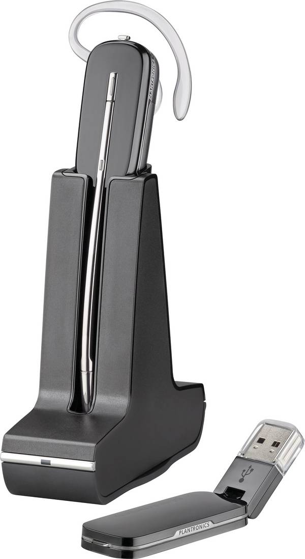 Plantronics Savi W440a-m Dect Cuffia Auricolare Wireless Senza Fili Con Usb Pc