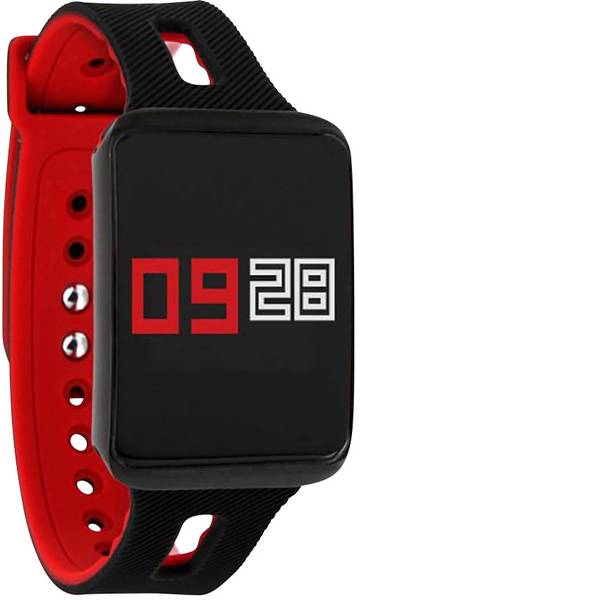 Dispositivi indossabili - Xlyne KETO XW FIT Smartwatch Nero/Rosso - Dispositivi indossabili - Xlyne KETO XW FIT Smartwatch Nero/Rosso -