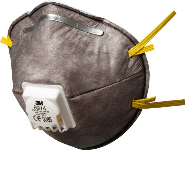 Maschere per polveri fini - 3M 9914 Mascherina antipolvere con valvola FFP1 1 pz. - Maschere per polveri fini - 3M 9914 Mascherina antipolvere con valvola FFP1 1 pz. -