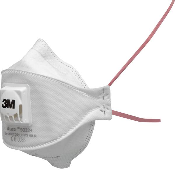 Maschere per polveri fini - 3M 9332+SV Mascherina antipolvere con valvola FFP2 D 5 pz. - Maschere per polveri fini - 3M 9332+SV Mascherina antipolvere con valvola FFP2 D 5 pz. -