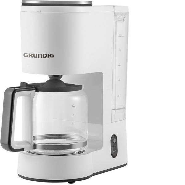 Macchine dal caffè con filtro - Grundig KM 5860 Macchina per il caffè Bianco, Nero Capacità tazze=10 Caraffa in vetro, Funzione mantenimento calore - Macchine dal caffè con filtro - Grundig KM 5860 Macchina per il caffè Bianco, Nero Capacità tazze=10 Caraffa in vetro, Funzione mantenimento calore -