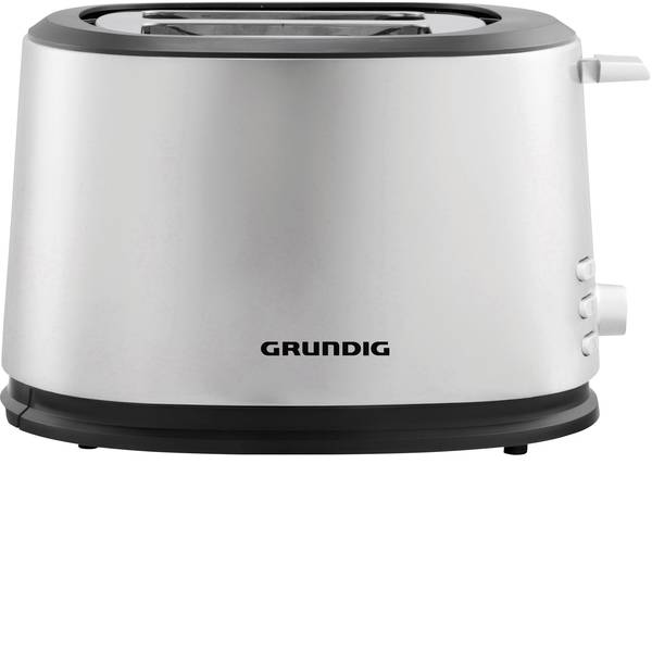 Tostapane - Grundig TA 5620 Tostapane Con griglia scaldabriosche Acciaio, Nero - Tostapane - Grundig TA 5620 Tostapane Con griglia scaldabriosche Acciaio, Nero -