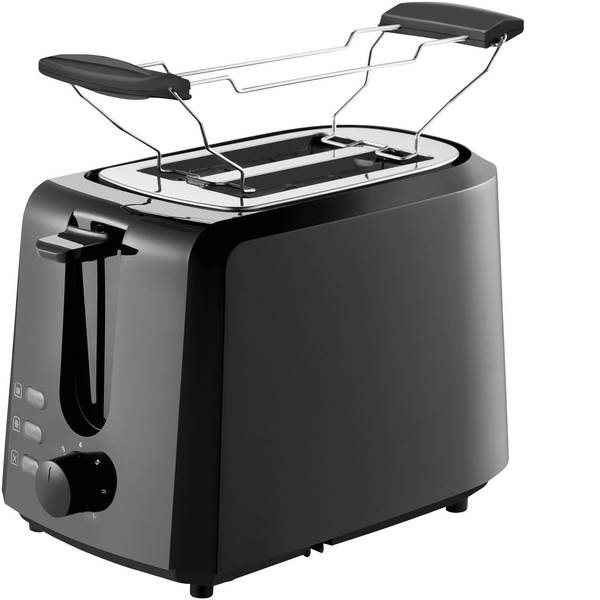 Tostapane - Grundig TA 4620 Tostapane Con griglia scaldabriosche Nero - Tostapane - Grundig TA 4620 Tostapane Con griglia scaldabriosche Nero -