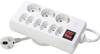 Kopp 129802002 Multipresa con interruttore 9 scomparti Bianco artico Schuko 1 pz.