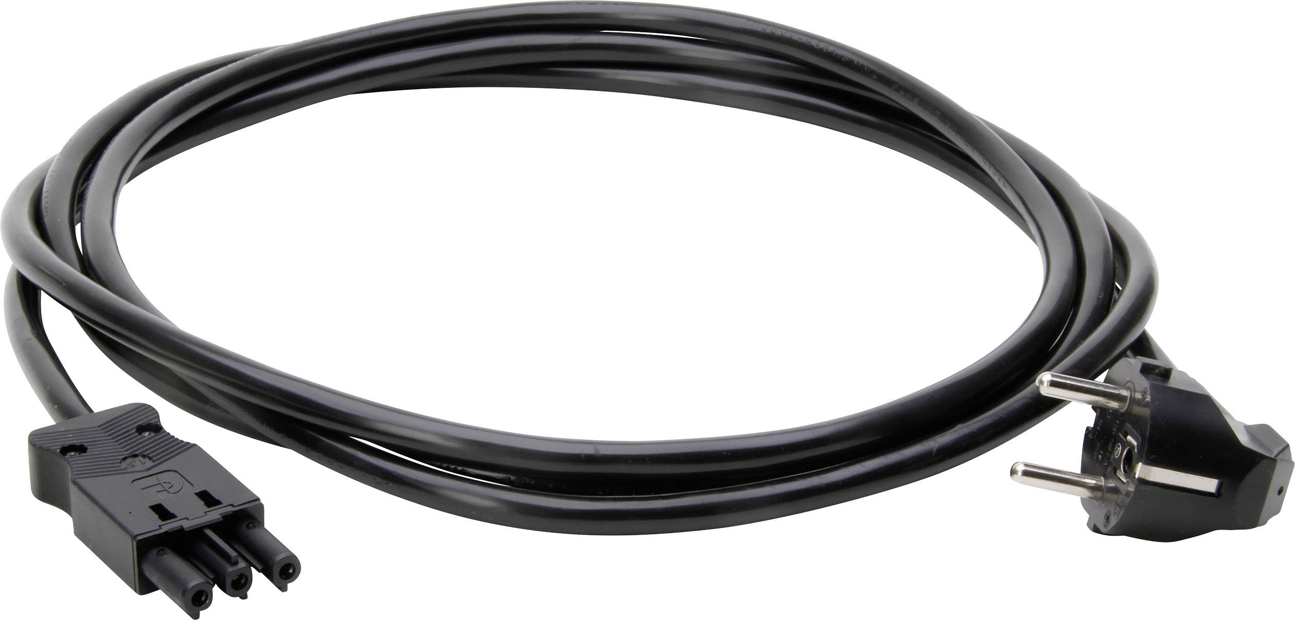 Kopp 226402048 1 pezzo Cavo di alimentazione Nero 2.00 m