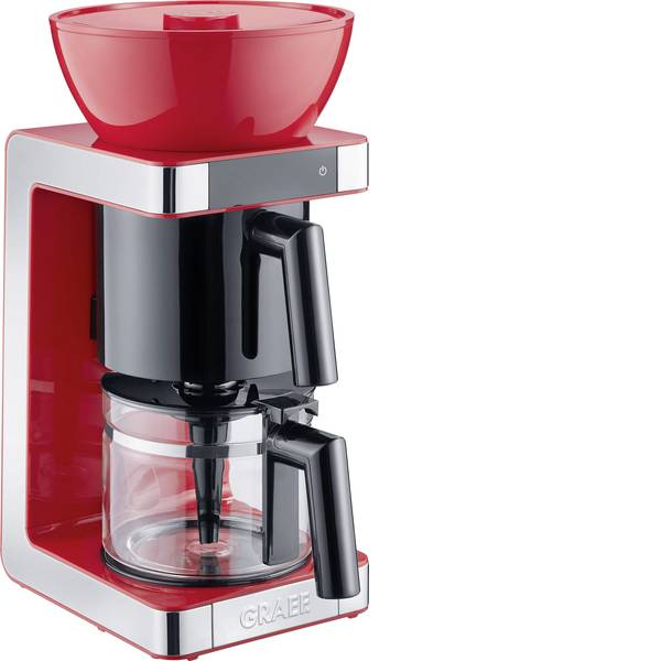 Macchine dal caffè con filtro - Graef FK703EU Macchina per il caffè Rosso, Acciaio Capacità tazze=10 Caraffa in vetro, Funzione mantenimento calore - Macchine dal caffè con filtro - Graef FK703EU Macchina per il caffè Rosso, Acciaio Capacità tazze=10 Caraffa in vetro, Funzione mantenimento calore -