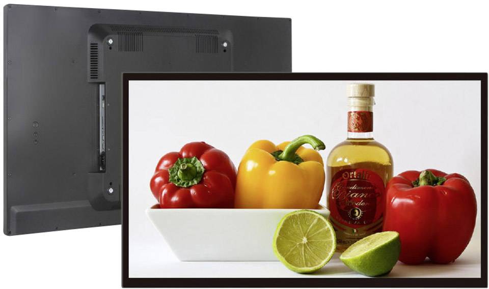 Braun Phototechnik DigiFrame 550 Business Line Cornice digitale 139.7 cm 55 pollici ERP: G (A - G) 1920 x 1080 Pixel Nero