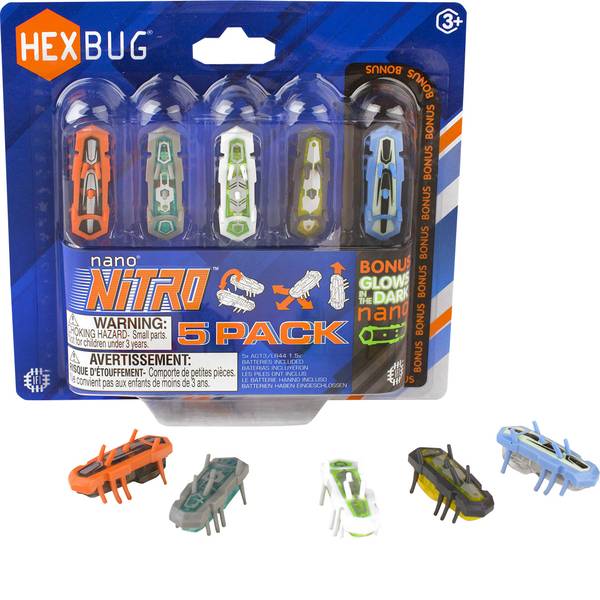 Robot giocattolo - HexBug Nano Nitro 5-Pack Robot giocattolo - Robot giocattolo - HexBug Nano Nitro 5-Pack Robot giocattolo -