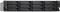 Un rack server nero con dieci vani per hard disk visibili, disposti simmetricamente.