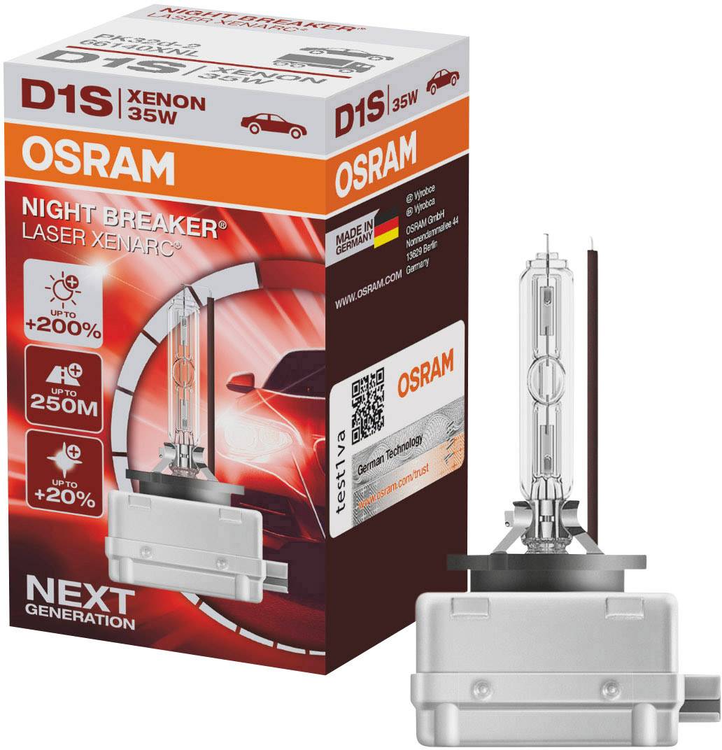 OSRAM 66140XNL Lampadina allo Xeno Xenarc Night Breaker® Laser D1S 35 W 85 V-2