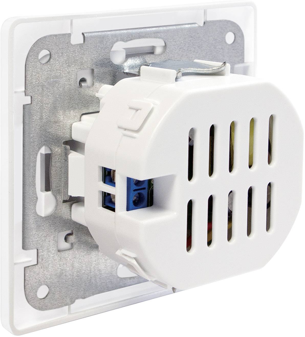 LogiLink PA0163 2 vie Presa di ricarica USB con USB IP20 Bianco-2