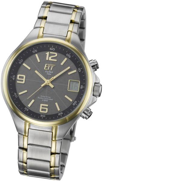 Orologi da polso - Radiocontrollato, Solare Orologio da polso EGS-11036-51M (Ø x A) 39 mm x 12.5 mm Argento, Oro Materiale cassa=Acciaio - Orologi da polso - Radiocontrollato, Solare Orologio da polso EGS-11036-51M (Ø x A) 39 mm x 12.5 mm Argento, Oro Materiale cassa=Acciaio -