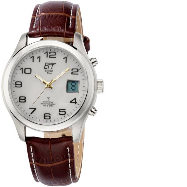 Orologi da polso - Radiocontrollato, Solare Orologio da polso EGS-11333-60L (Ø x A) 39 mm x 12 mm Argento Materiale cassa=Acciaio inox - Orologi da polso - Radiocontrollato, Solare Orologio da polso EGS-11333-60L (Ø x A) 39 mm x 12 mm Argento Materiale cassa=Acciaio inox -