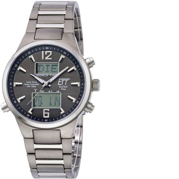 Orologi da polso - Radiocontrollato, Solare Cronografo EGT-11324-11M (Ø x A) 40 mm x 11 mm Titanio Materiale cassa=Titanio Materiale - Orologi da polso - Radiocontrollato, Solare Cronografo EGT-11324-11M (Ø x A) 40 mm x 11 mm Titanio Materiale cassa=Titanio Materiale -
