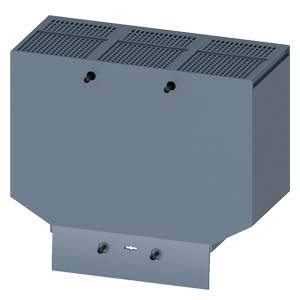 Un impianto di ventilazione grigio di forma rettangolare con diverse griglie di ventilazione sulla parte superiore.