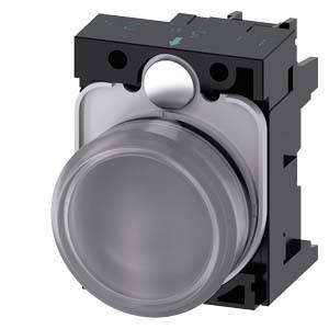 Siemens 3SU1102-6AA70-1AA0 Spia luminosa con torsione 24 V DC/AC 1 pz.