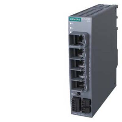 Un'interfaccia di rete industriale Siemens con più porte Ethernet per la comunicazione dati in ambienti di automazione.