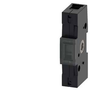 Un interruttore elettrico nero, rettangolare, con pulsante grigio, montabile, utilizzato per controllare dispositivi elettrici.