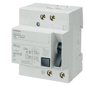 Interruttore differenziale, bipolare, tipo B, ritardato, In: 25 A, 30 mA, Un AC: 230 V-0