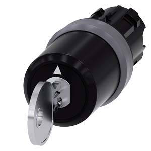 Siemens 3SU1030-5BL41-0AA0 Interruttore a chiave 2 x 45 ° IP66, IP67, IP69/IP69K 1 pz.