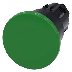 Siemens 3SU10001BA400AA0 3SU1000-1BA40-0AA0 Interruttore a pressione a fungo Permanente (Ø x A) 40 mm x 40 mm IP66, IP67, IP69/IP69K 1 pz. Pezzo