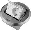 LEDmaxx ALU1R1S 1 parte Presa da incasso a pavimento con presa Cat5 IP20 Alluminio