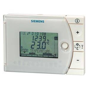 Un termostato digitale mostra una temperatura ambiente di 23,0°C. I tasti per regolare la temperatura si trovano a destra.
