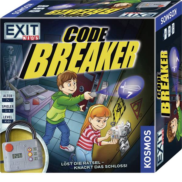 Giochi di società e per famiglie - I bambini codice kosmos EXIT Breaker - Attiva la enigma e ® spinge al limite il lucchetto! - Giochi di società e per famiglie - I bambini codice kosmos EXIT Breaker - Attiva la enigma e ® spinge al limite il lucchetto! -
