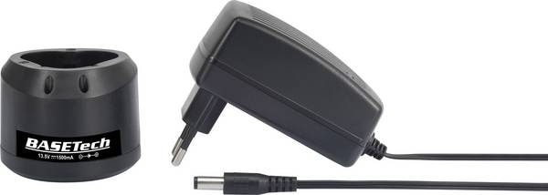 Basetech  Caricatore per pacchi batteria BT-1761445