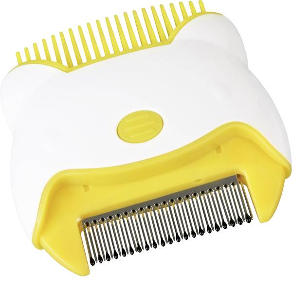 Prodotti per animali domestici - Pettine anti pulci Gardigo Bzzz Giallo e bianco 1 pz. - Prodotti per animali domestici - Pettine anti pulci Gardigo Bzzz Giallo e bianco 1 pz. -