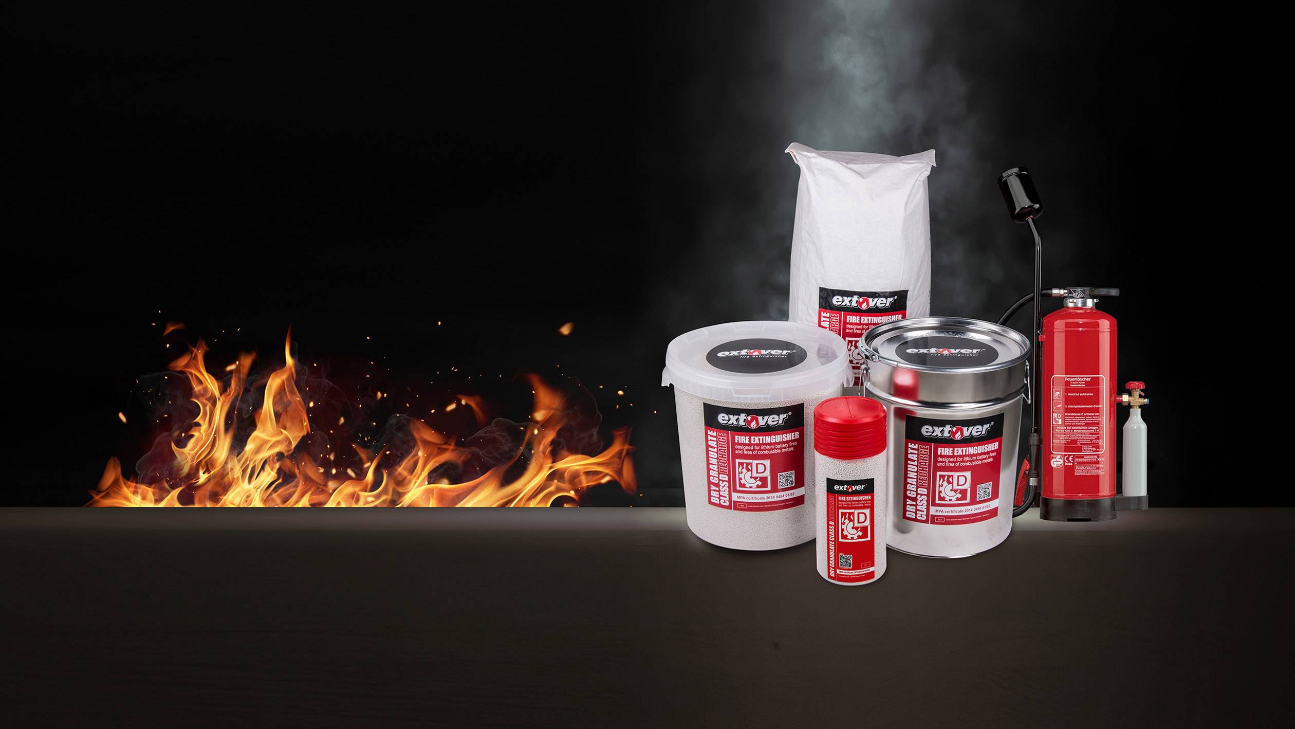 Aufladefeuerlöscher 6L ABF Schaum Fluorfrei – Für Brandklassen A, B, F, Inkl. Wandhalterung, EN3 Geprüft