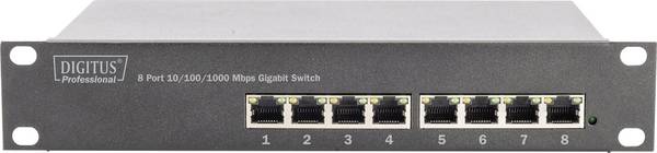 Digitus DN-80114 DN-80114 Switch di rete 8 Porte 10 / 100 / 1000 MBit/s