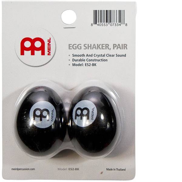 Educazione musicale - Shaker a uovo Meinl ES2-BK - Educazione musicale - Shaker a uovo Meinl ES2-BK -