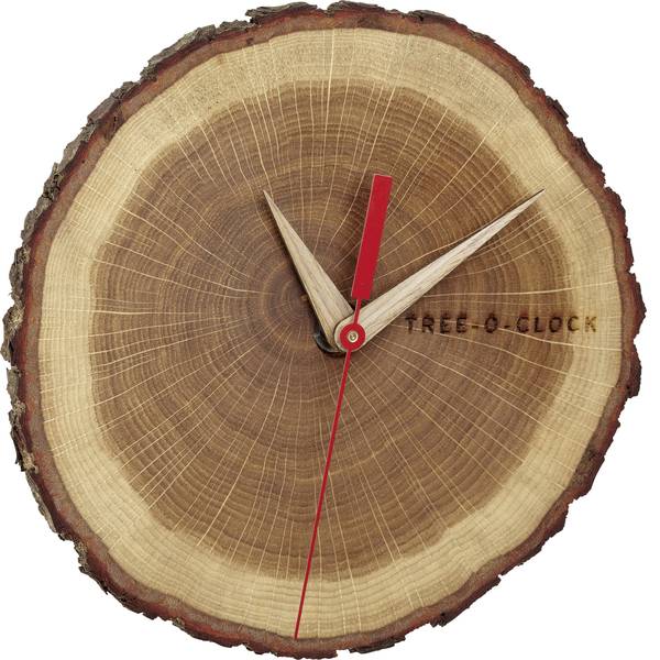 Orologi da parete - TFA 60.3046.08 Quarzo Orologio da parete 172 mm x 180 mm x 40 mm Quercia, Legno In vero legno - Orologi da parete - TFA 60.3046.08 Quarzo Orologio da parete 172 mm x 180 mm x 40 mm Quercia, Legno In vero legno -