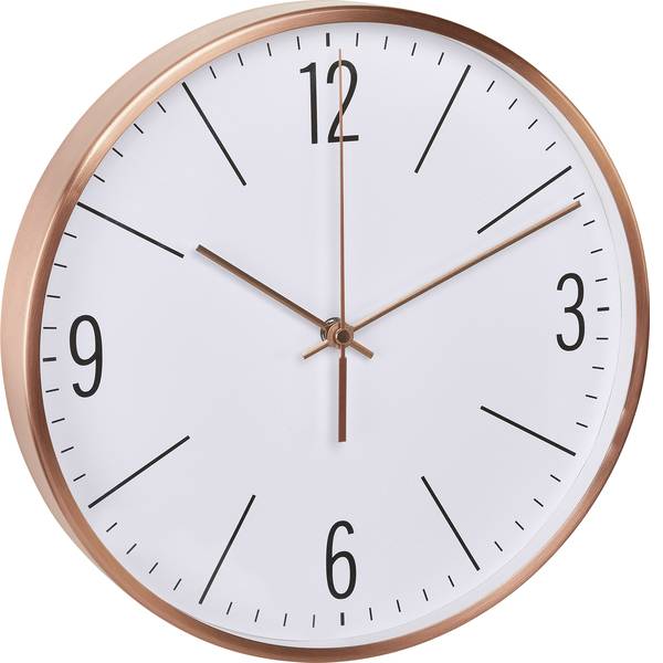 Orologi da parete - TFA 60.3534.51 Radiocontrollato Orologio da parete 300 mm x 45 mm Rame Movimento silenzioso (senza scatti) - Orologi da parete - TFA 60.3534.51 Radiocontrollato Orologio da parete 300 mm x 45 mm Rame Movimento silenzioso (senza scatti) -