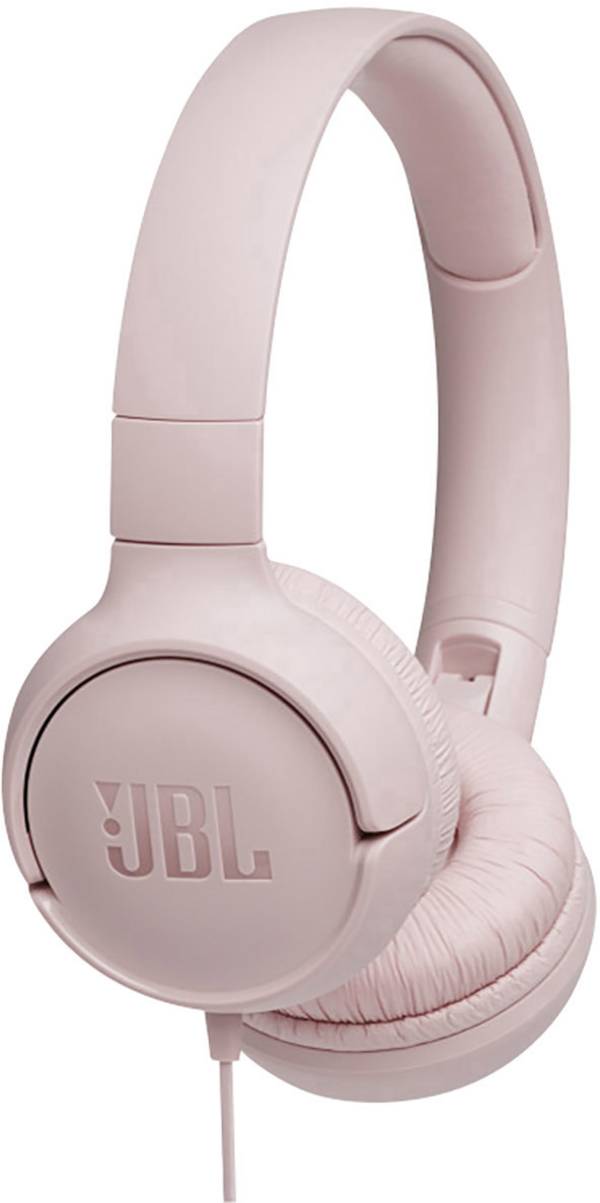 JBL Tune 500  On Ear cuffia auricolare via cavo  Rosa  pieghevole, headset con microfono