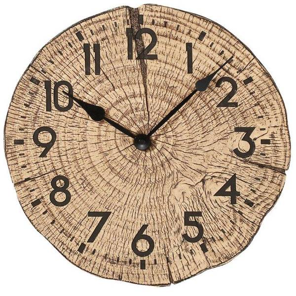 Orologi da parete - Atlanta Uhren 4476 Quarzo Orologio da parete 300 mm x 55 mm Marrone - Orologi da parete - Atlanta Uhren 4476 Quarzo Orologio da parete 300 mm x 55 mm Marrone -