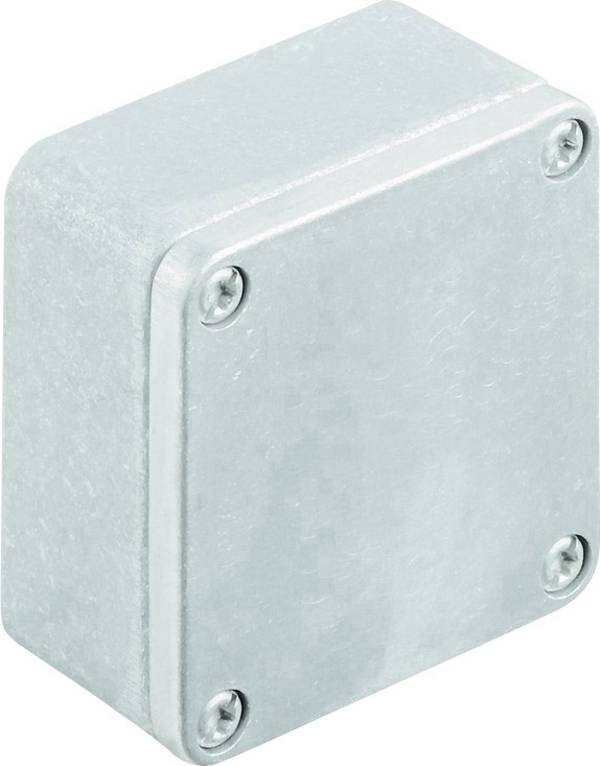 Weidmüller KLIPPON K01 VMQ Contenitore universale 58 x 64 x 34 Alluminio Argento 10 pz.