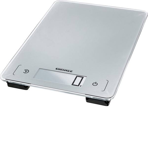 Bilance da cucina - Soehnle KWD Page Aqua Proof Bilancia da cucina digitale Portata max.=10 kg Grigio-Argento - Bilance da cucina - Soehnle KWD Page Aqua Proof Bilancia da cucina digitale Portata max.=10 kg Grigio-Argento -