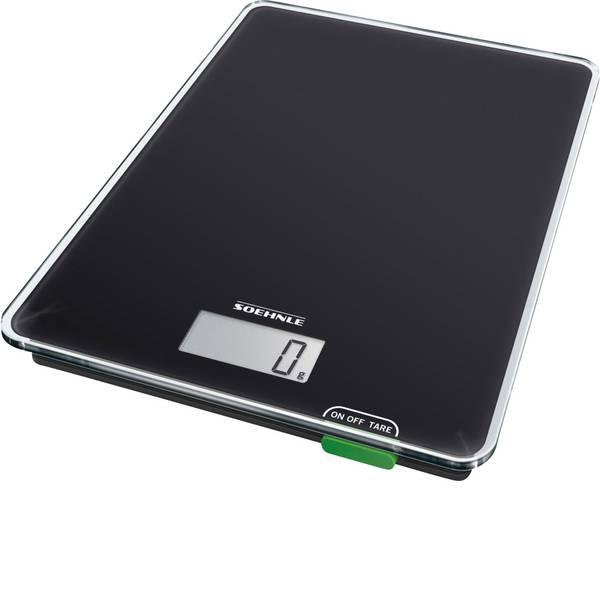 Bilance da cucina - Soehnle KWD Page Compact 100 Bilancia da cucina digitale Portata max.=5 kg Nero - Bilance da cucina - Soehnle KWD Page Compact 100 Bilancia da cucina digitale Portata max.=5 kg Nero -