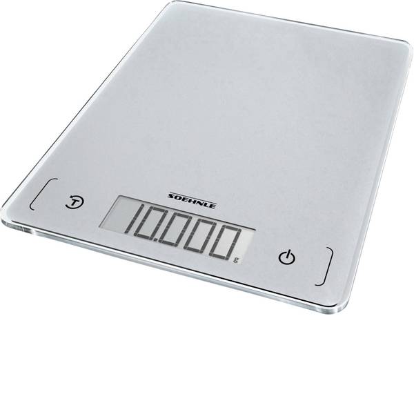 Bilance da cucina - Soehnle KWD Page Comfort 300 Slim Bilancia da cucina digitale Portata max.=10 kg Grigio-Argento - Bilance da cucina - Soehnle KWD Page Comfort 300 Slim Bilancia da cucina digitale Portata max.=10 kg Grigio-Argento -